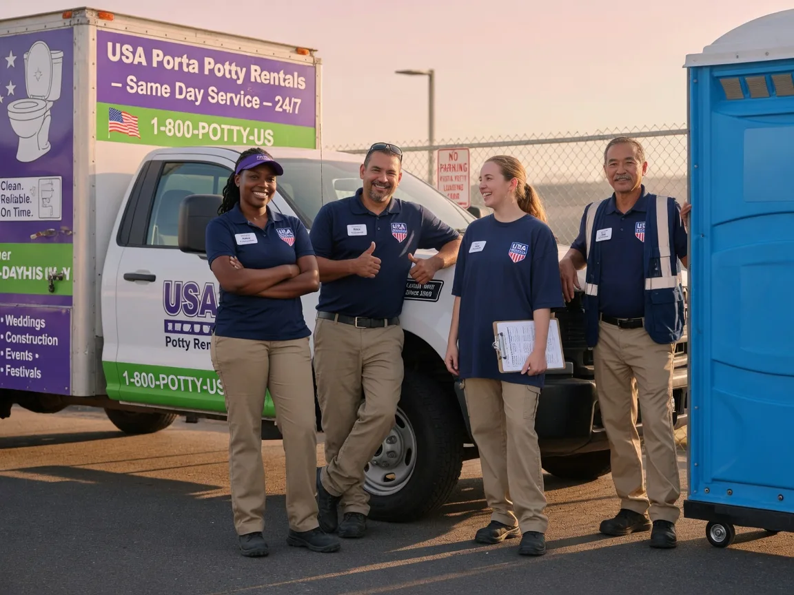 Porta Potty Rental company in Broadview Heights, OH